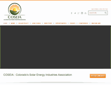 Tablet Screenshot of coseia.org